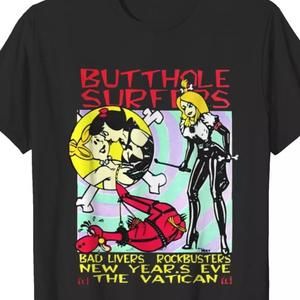 Butthole Surfers Shirt Butthole Surfers Rock Band Shirt